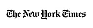 The New York Times logo on Softlinx' website