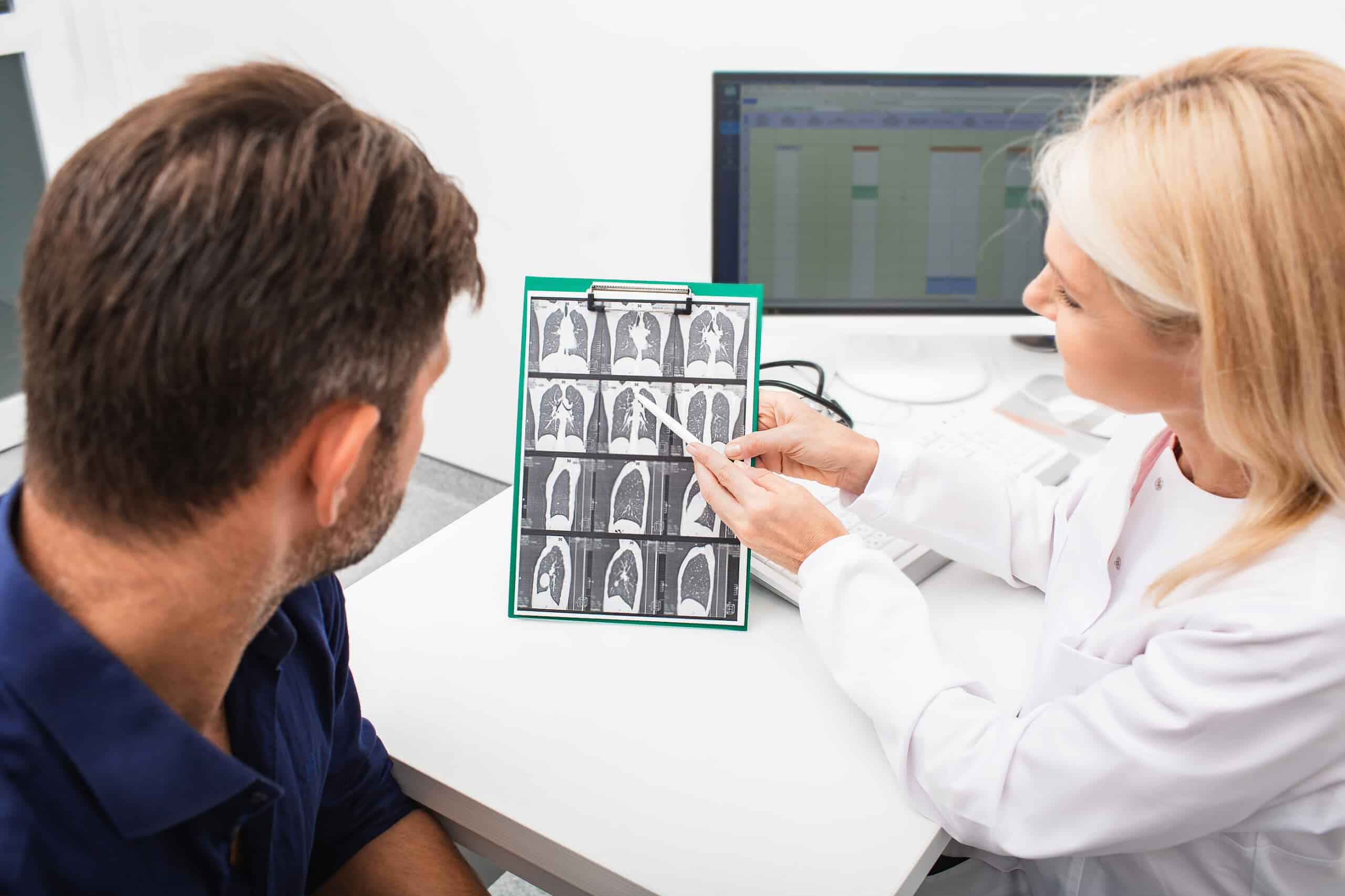 Image of a pulmonogist's office